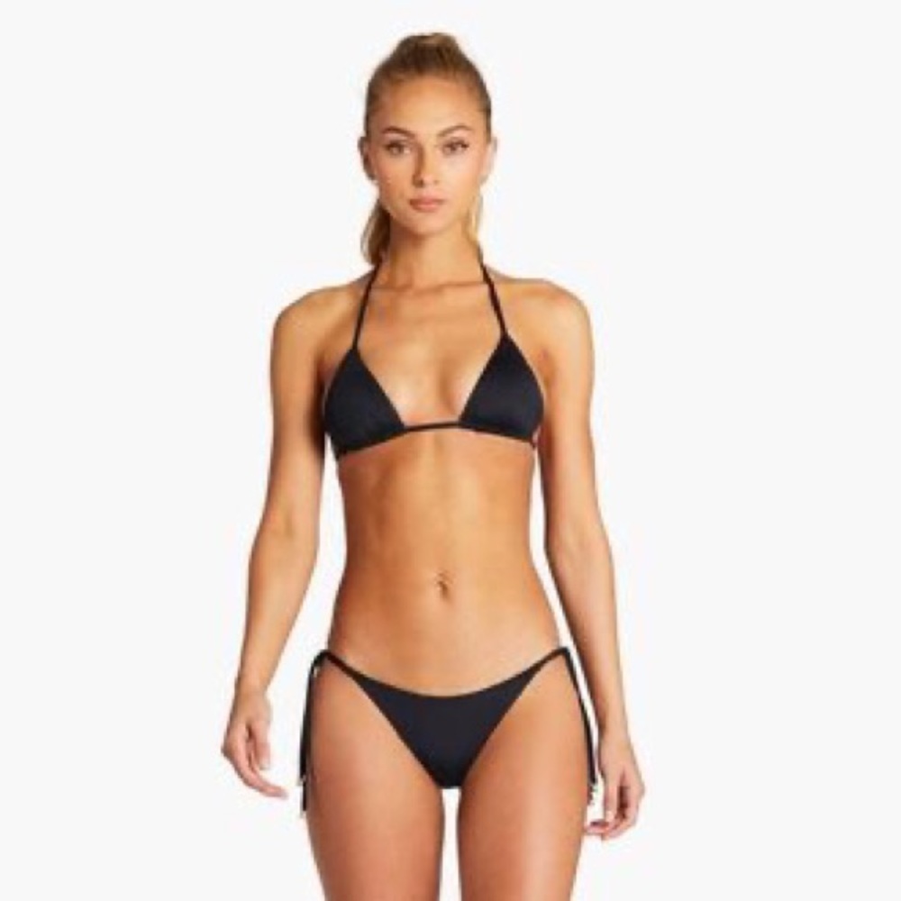 Vitamin A Swim Elle Adjustable Side Tie Bikini Bottom